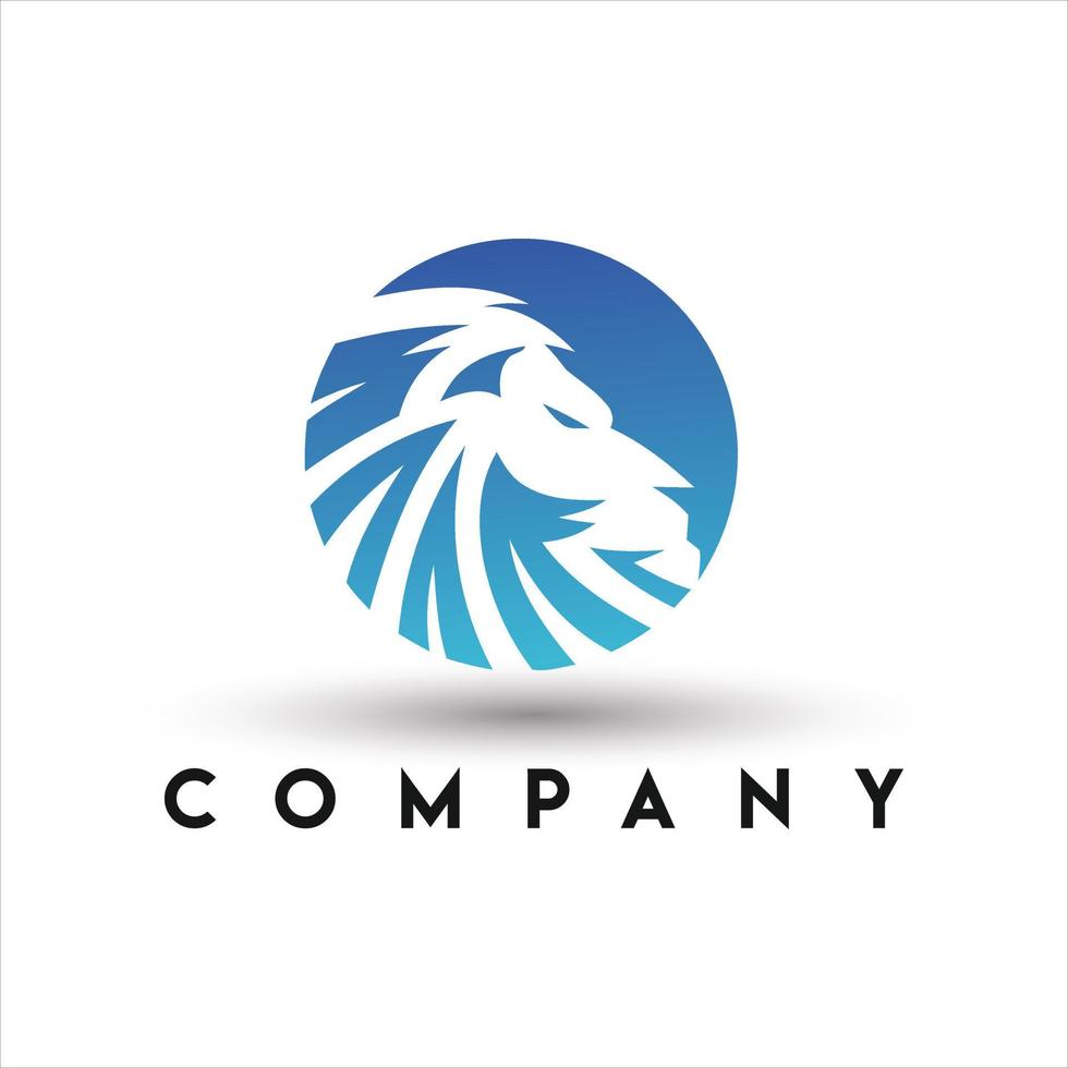 Lion Logo. Lion Wave  Logo vector