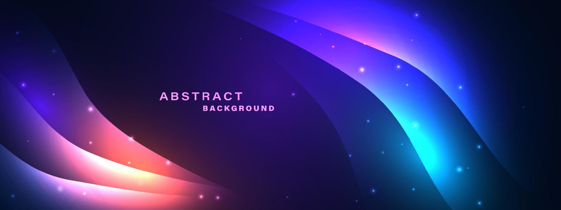 Abstract technology background with dynamic light vector