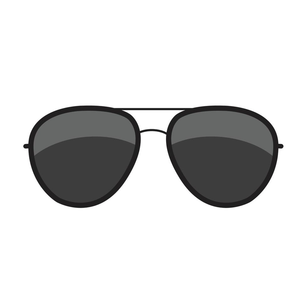 hombres gafas de sol moda modo icono vector diseño