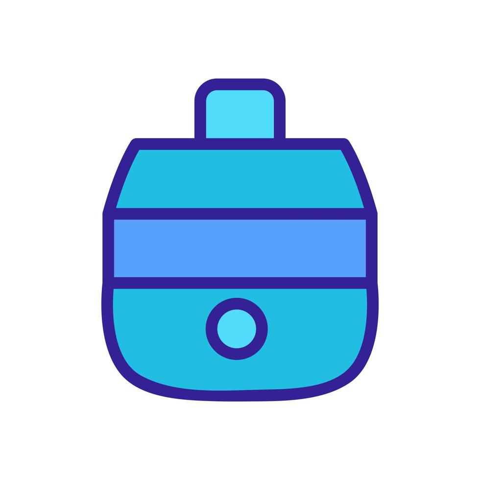 room lighting device icon vector outline illustration