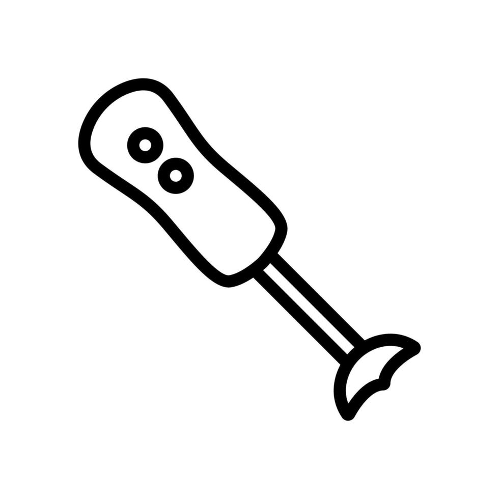 hand whipping mixer icon vector outline illustration