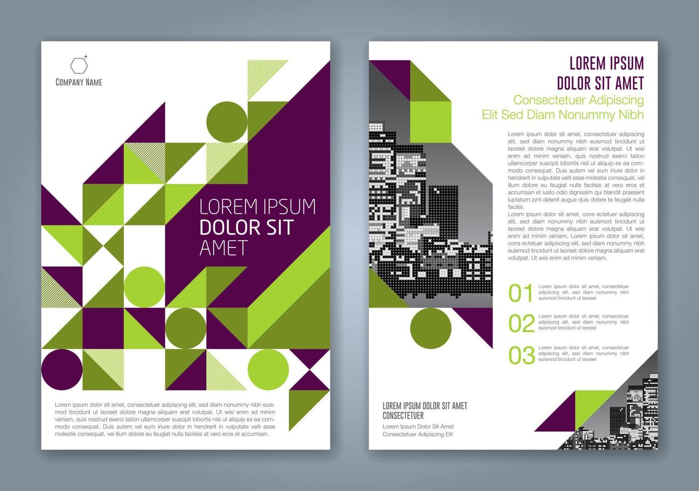 Abstract minimal geometric background for business annual report book cover brochure flyer poster vector