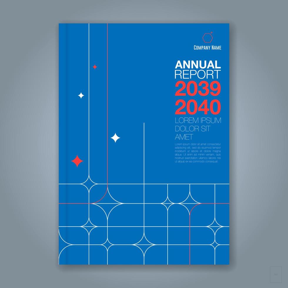 minimal geometric shapes design background for business annual report book cover brochure flyer poster vector