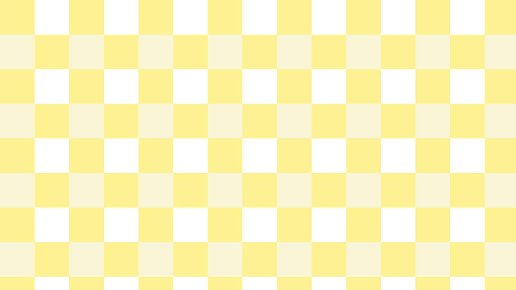 big yellow checkered, gingham, plaid, tartan pattern background