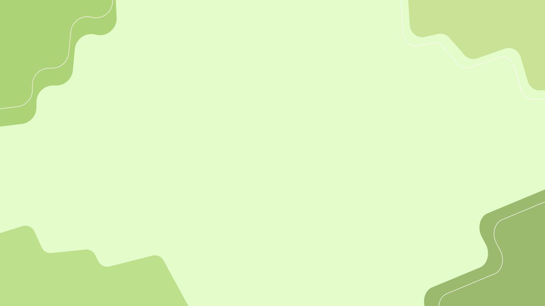 fondo mínimo abstracto estético verde, perfecto para papel tapiz, telón de fondo, postal, fondo vector