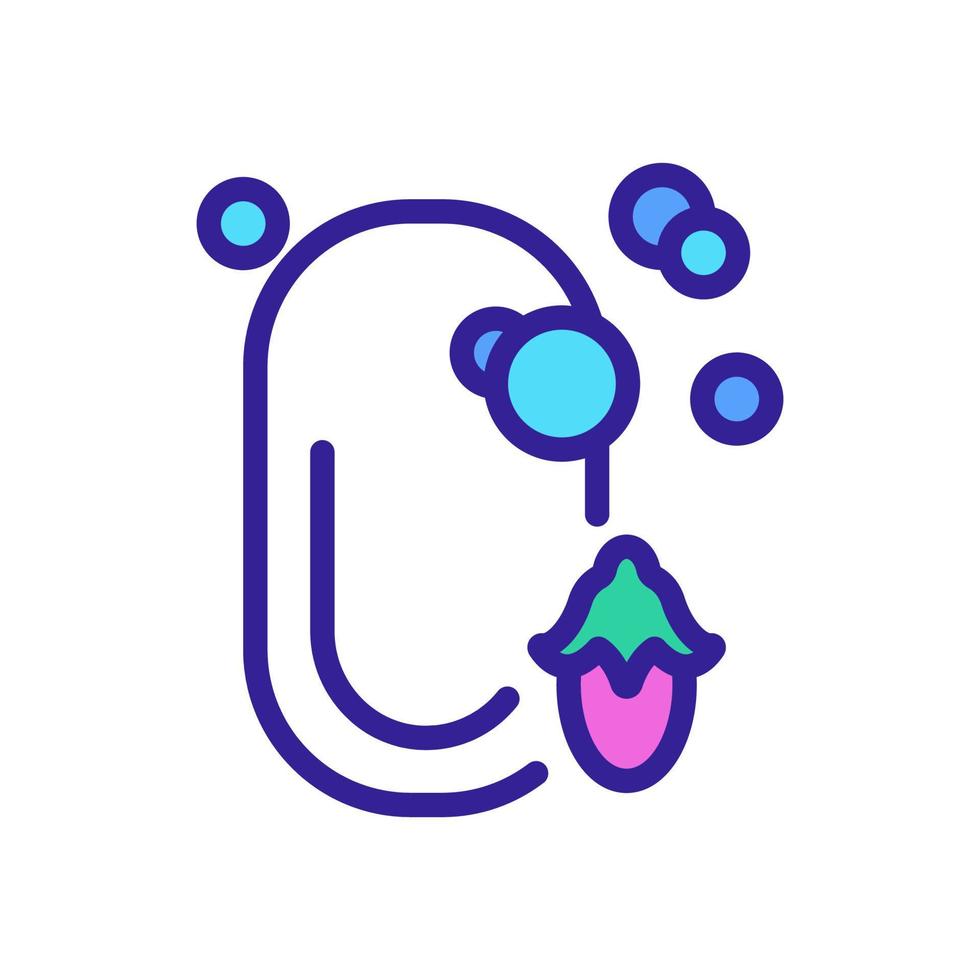 jojoba soap icon vector outline illustration