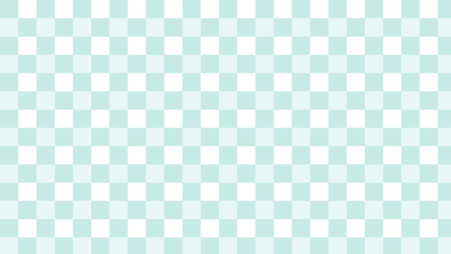 pastel green checkered, gingham, plaid, tartan pattern background, perfect for wallpaper, backdrop, postcard, background vector