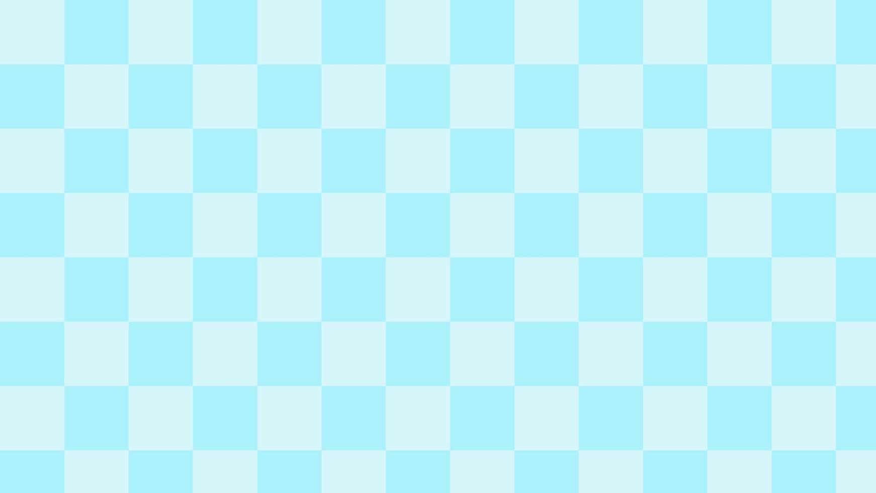 cute pastel blue checkers, gingham, plaid, aesthetic checkerboard wallpaper illustration, perfect for wallpaper, backdrop, postcard, background for your design vector