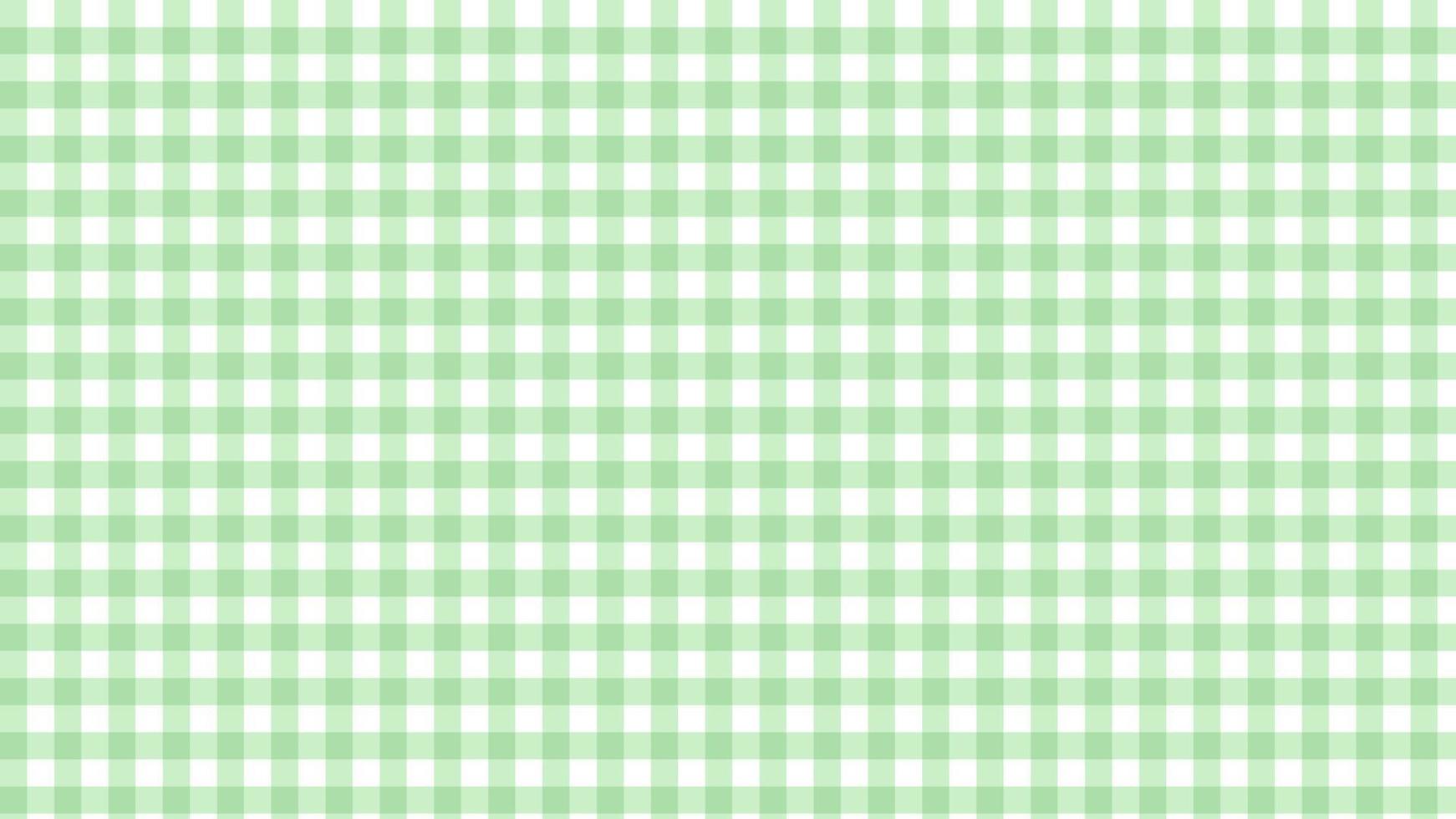 small green gingham, checkerboard aesthetic checkers background illustration, perfect for wallpaper, backdrop, postcard, background vector