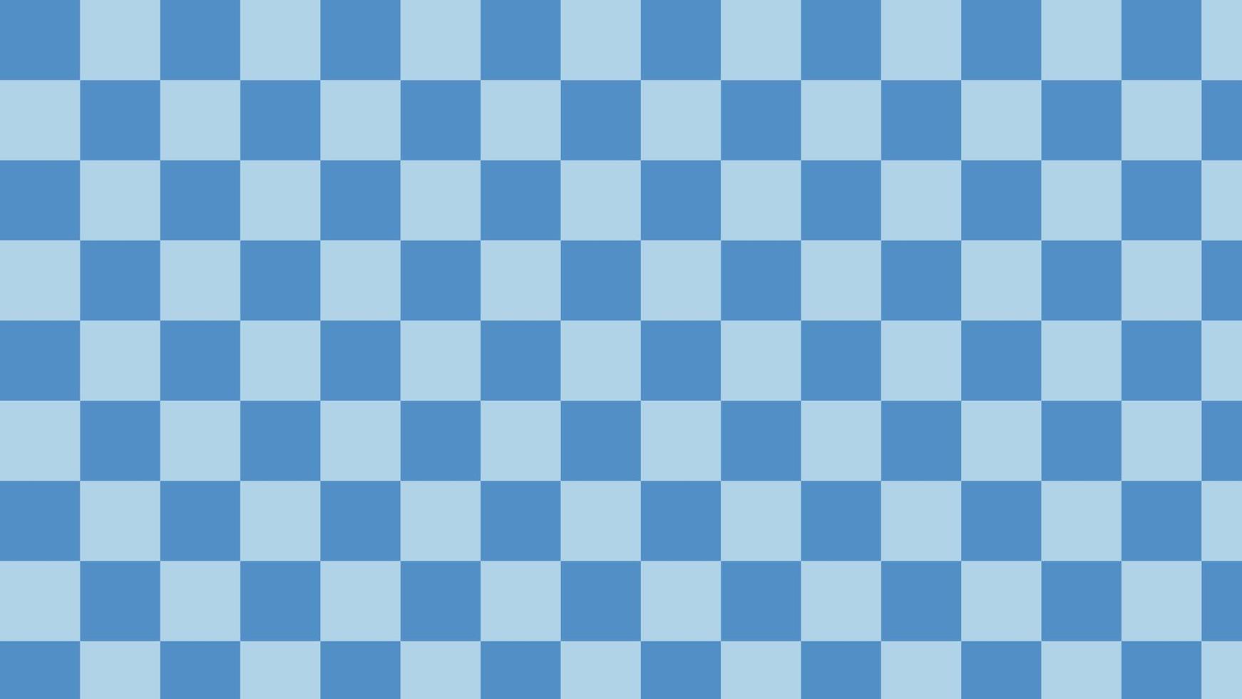 blue checkerboard, gingham, plaid, checkered pattern background, perfect for wallpaper, backdrop, postcard, background vector