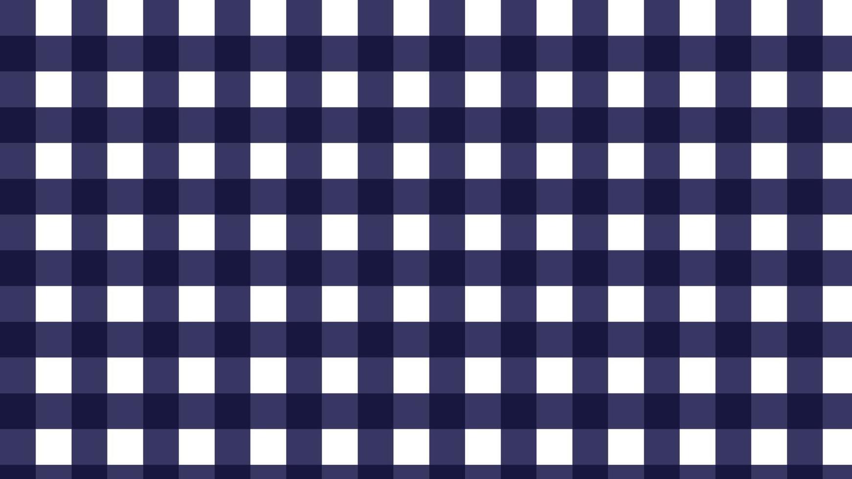aesthetic dark blue checkers, gingham, plaid, checkerboard wallpaper illustration, perfect for wallpaper, backdrop, postcard, background vector
