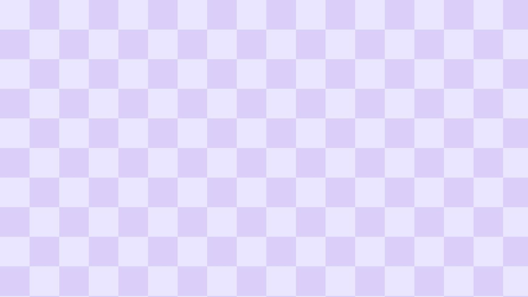 cute pastel purple checkers, gingham, plaid, aesthetic checkerboard pattern wallpaper illustration, perfect for wallpaper, backdrop, postcard, background for your design vector