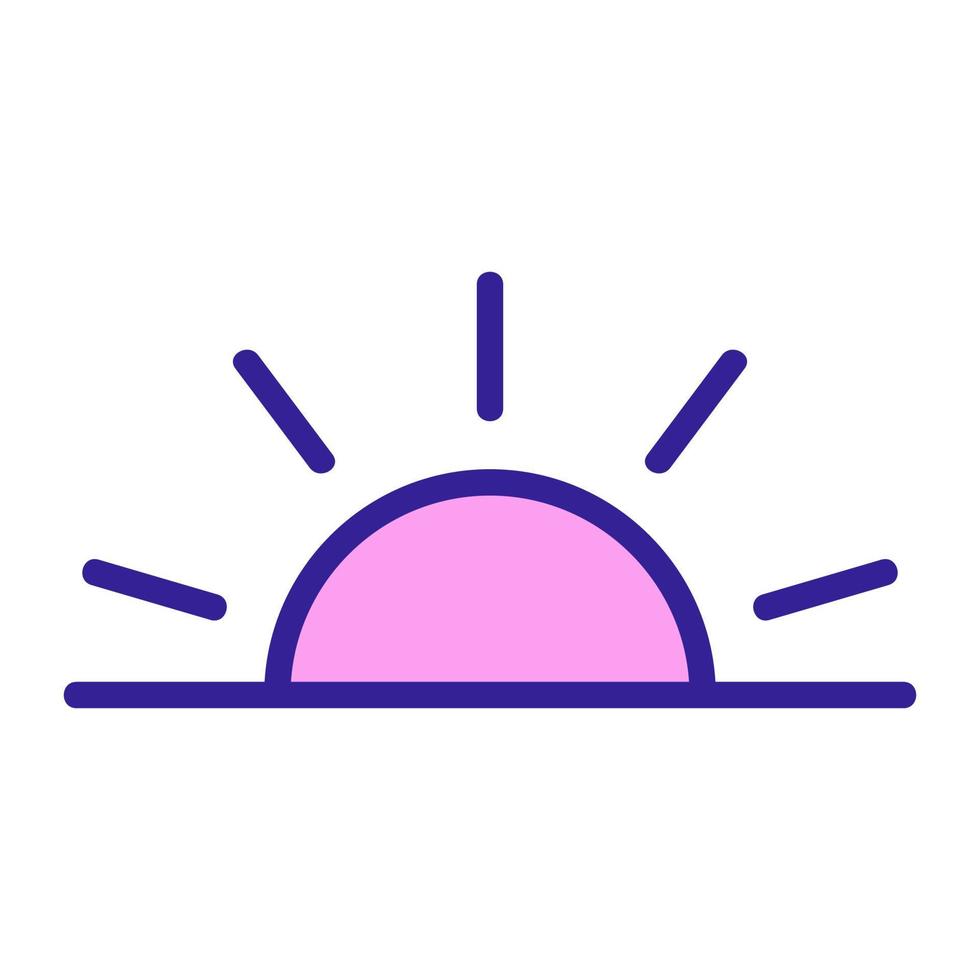 Islam icon vector. Isolated contour symbol illustration vector