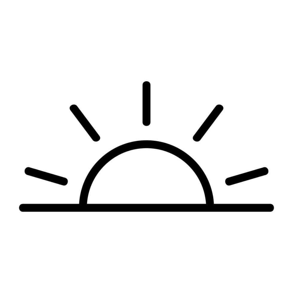 Islam icon vector. Isolated contour symbol illustration vector