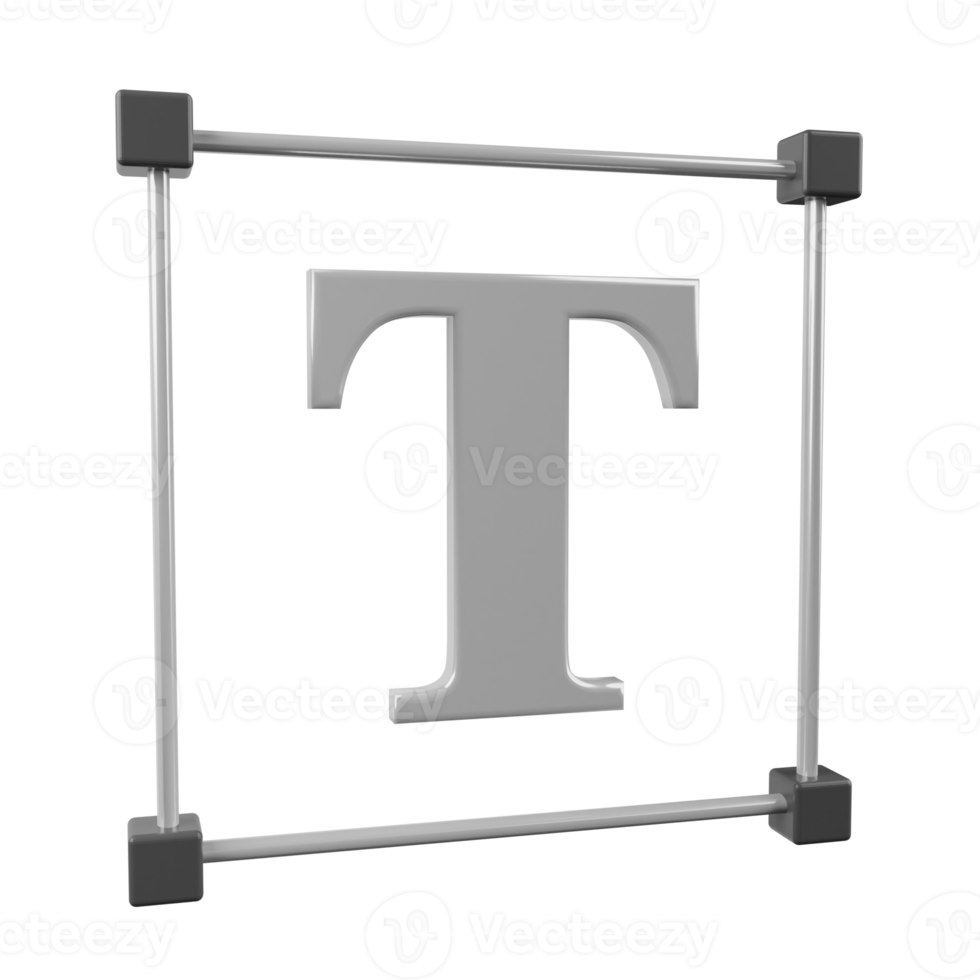 testo 3d illustrazione png