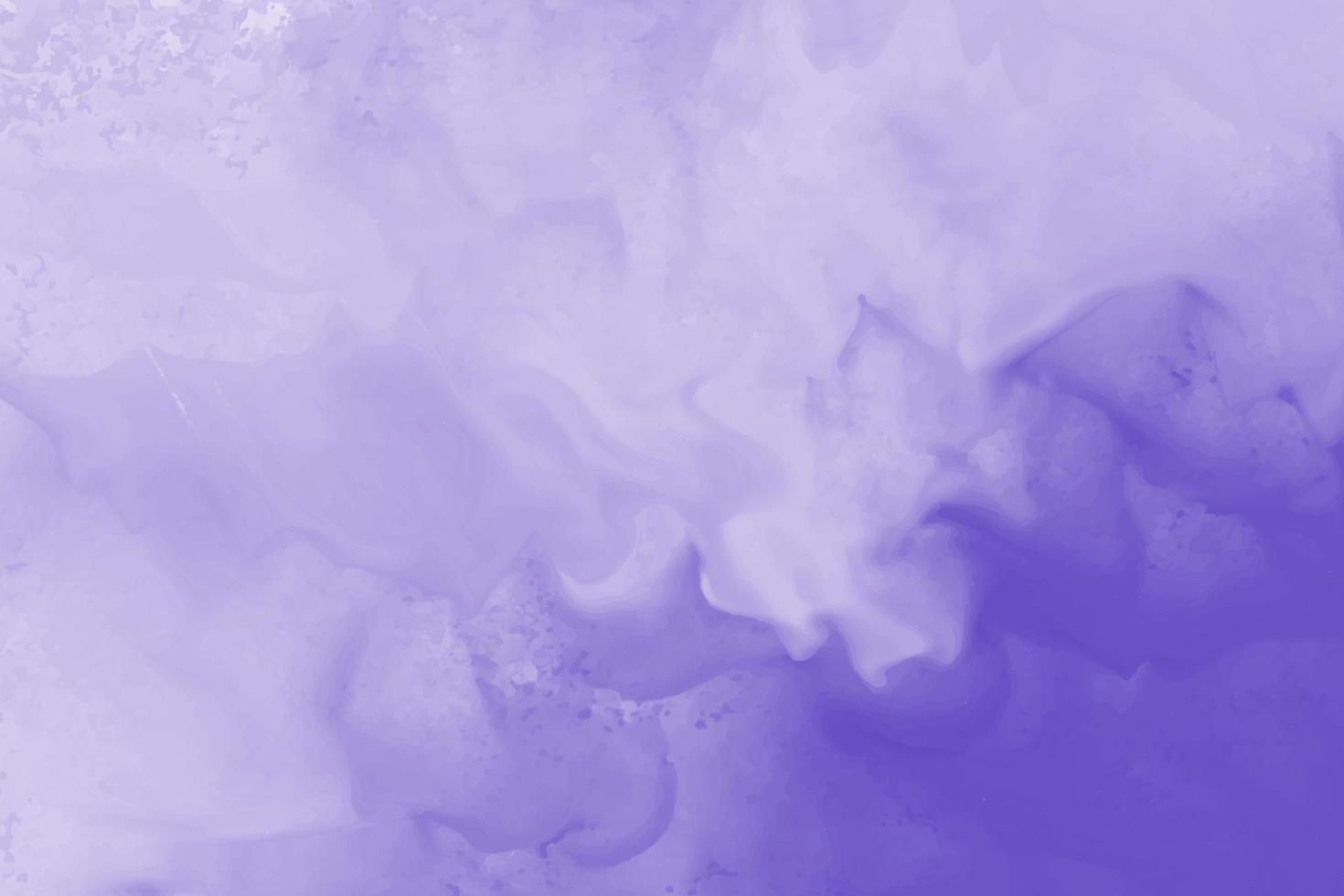 Abstract purple watercolor painr brush background vector