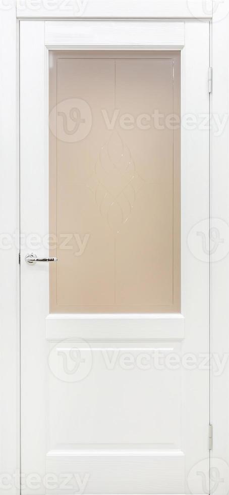 wooden doors in light style color for modern loft interior and condo apartments flat photo