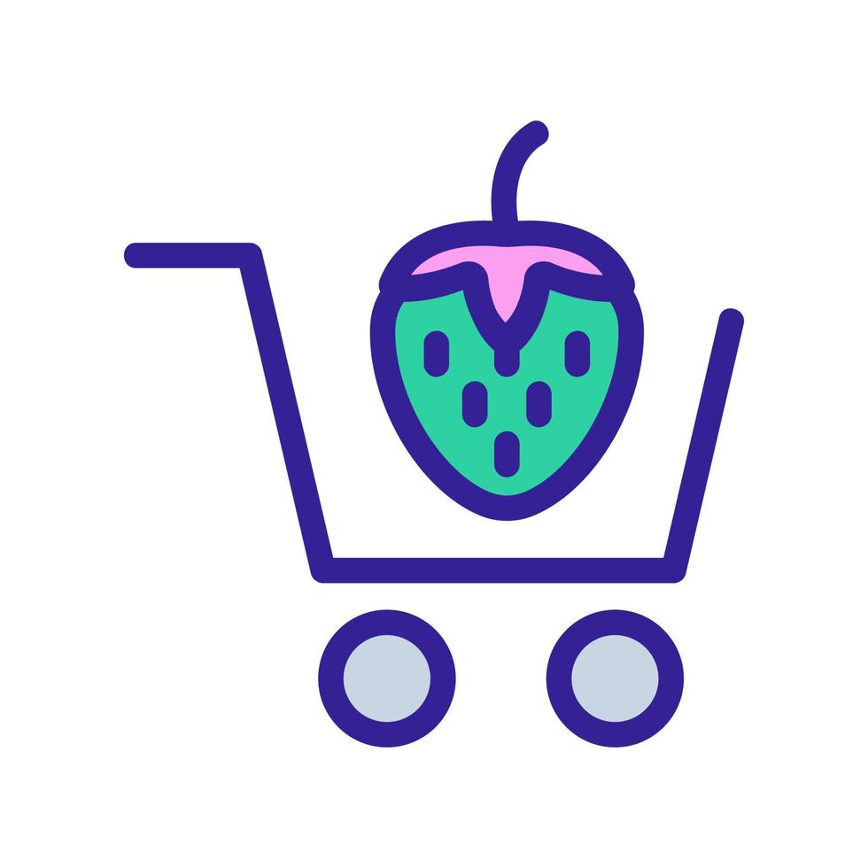 intimate purchases of the vector icon. Isolated contour symbol illustration