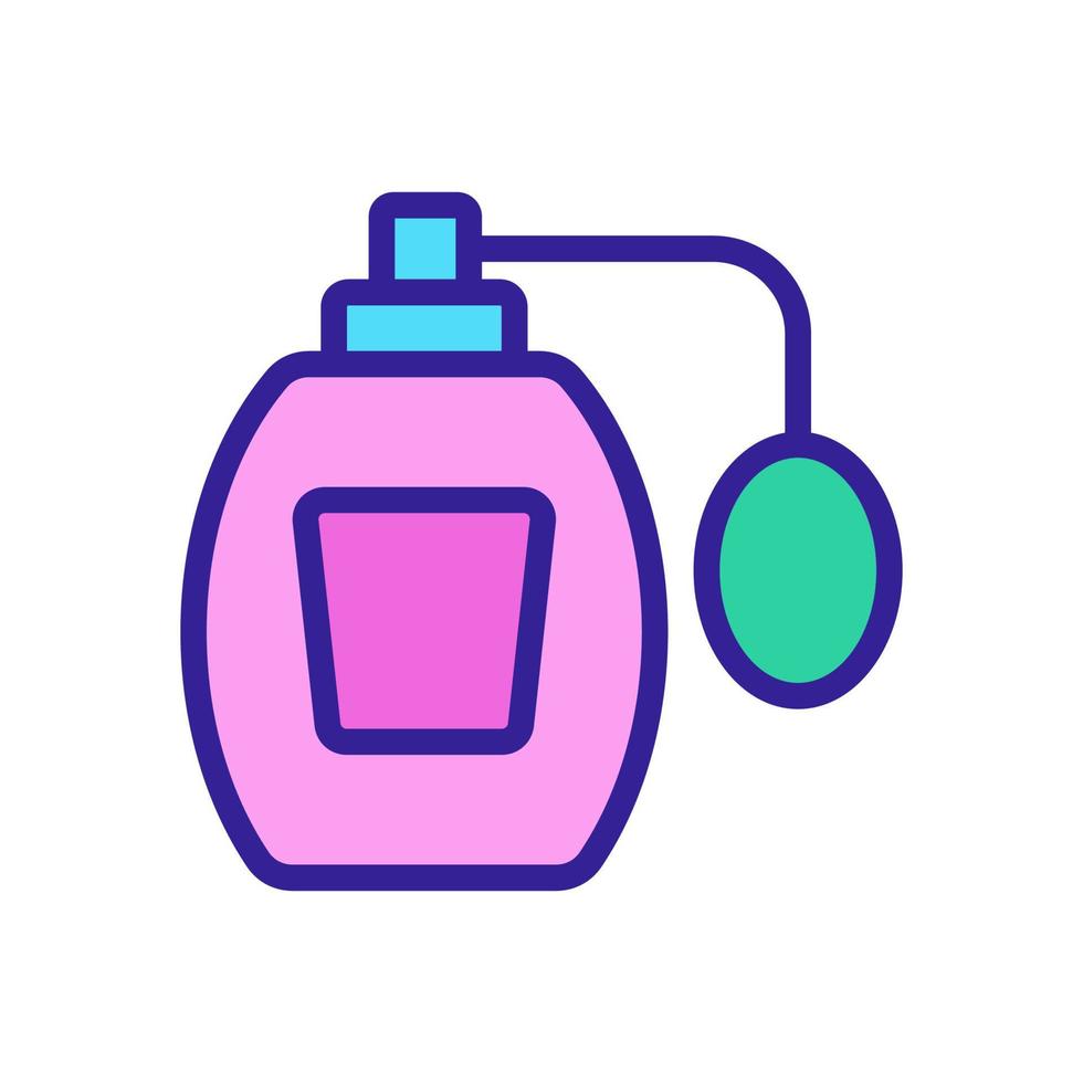 modern perfume icon vector. Isolated contour symbol illustration vector