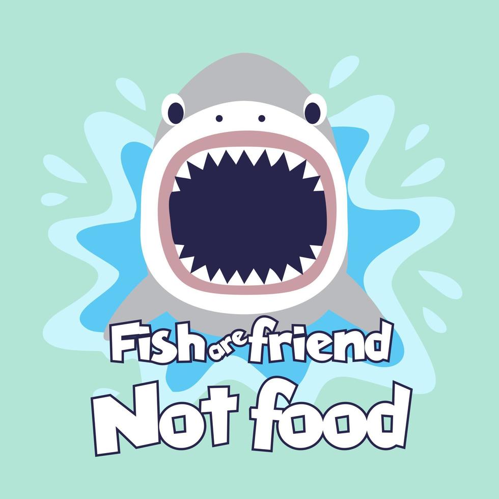 fish are friends vector