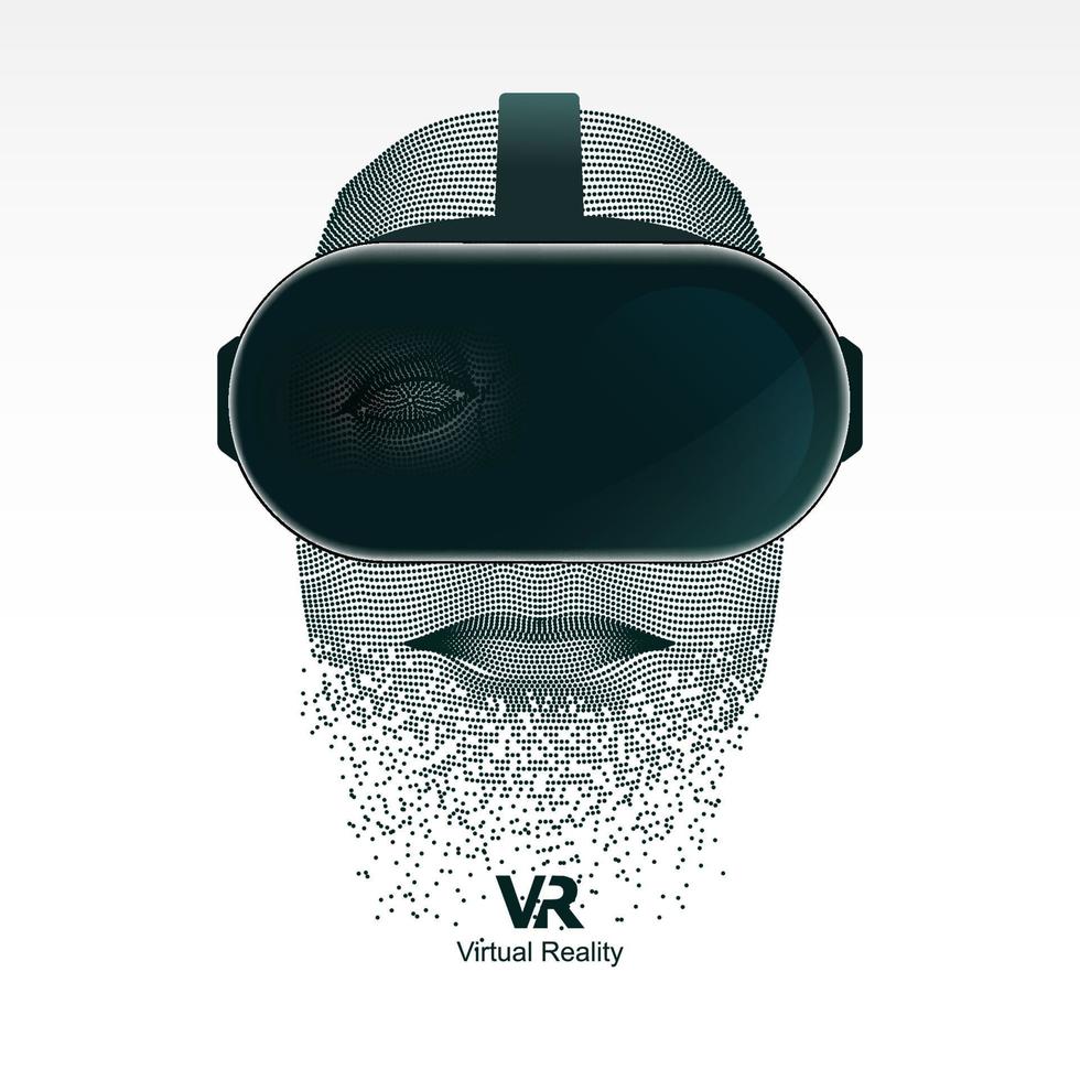 dotted vr user vector