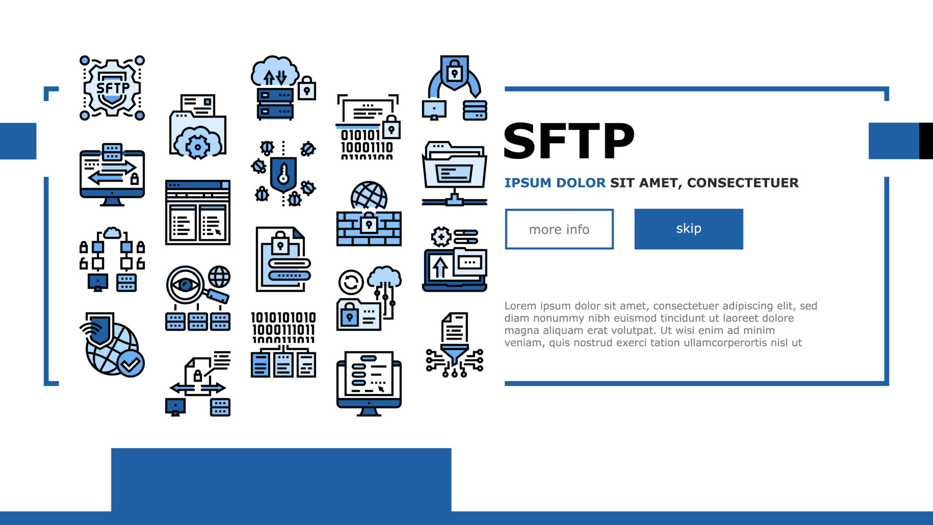 Ssh sftp. Sftp протокол. sftp. protocol vector. ftp vector.