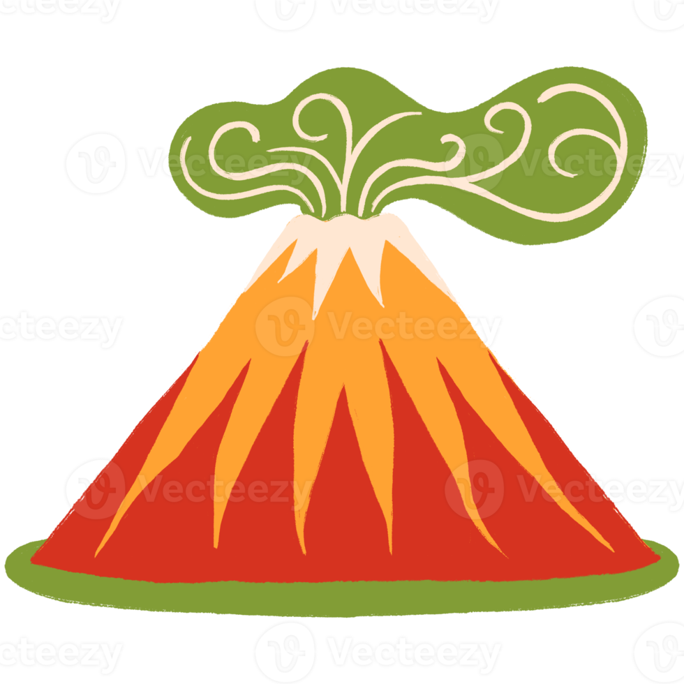Mount Agung Bali Bali Graphic Element Illustration png