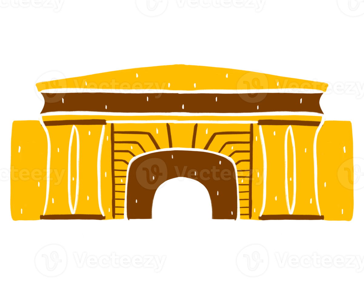 Fort Vredeburg Yogyakarta Graphic Element Illustration png