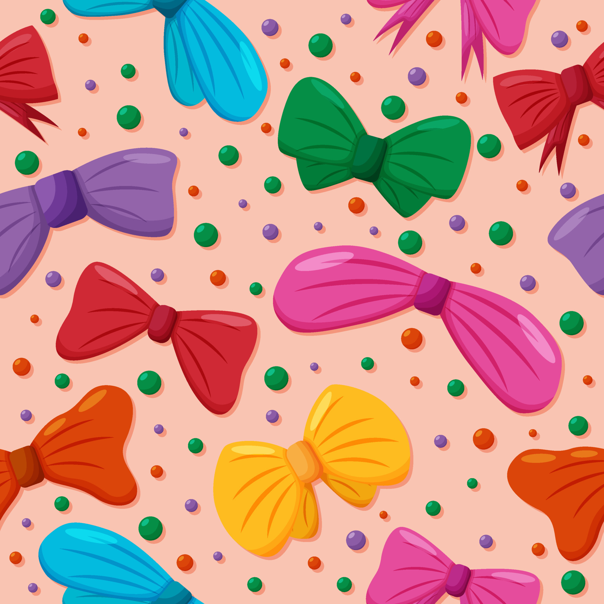 Colorful Ribbon Seamless Background 9931348 Vector Art at Vecteezy