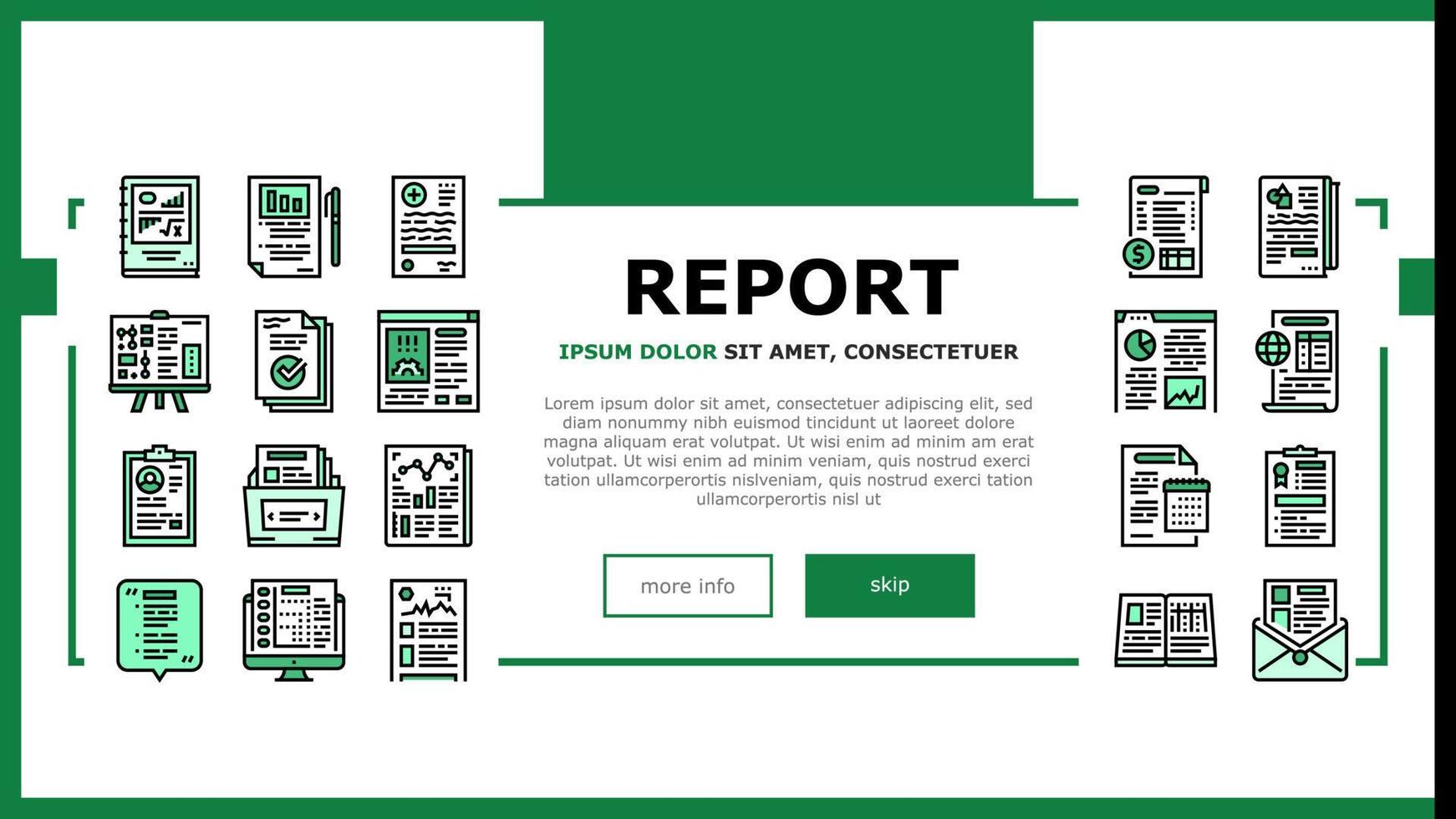 Reports Documentation Landing Header Vector