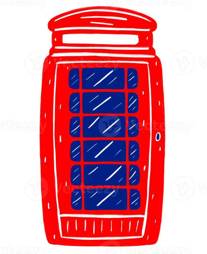 ilustração de elemento gráfico de caixa de telefone png