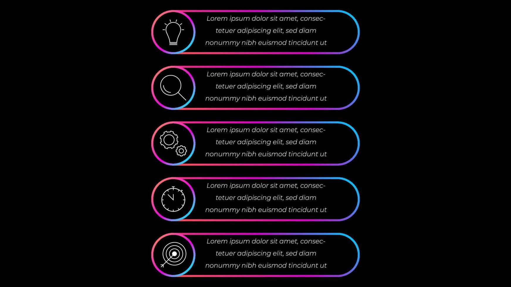 Step Infographics vector Illustration, Creative Infographics object vector.