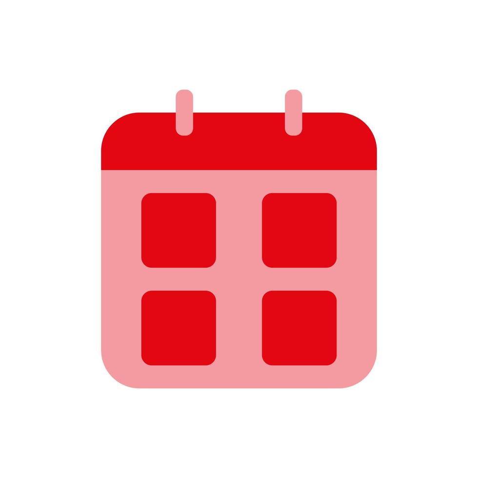 calendar, schedule icon vector