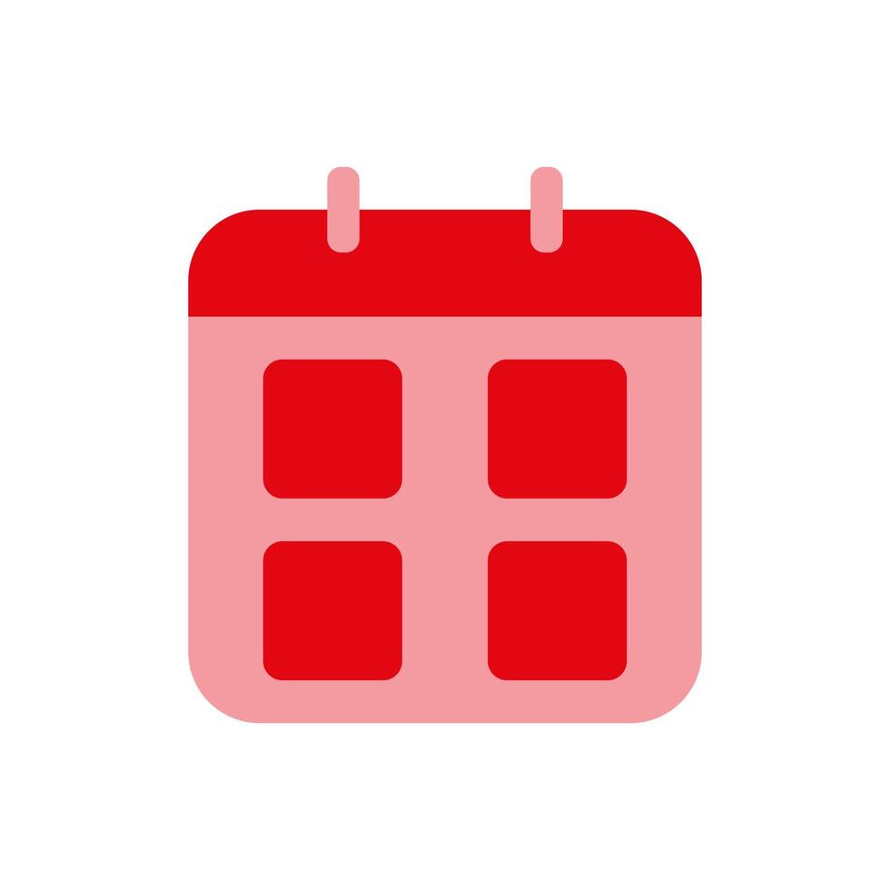 calendar, schedule icon vector