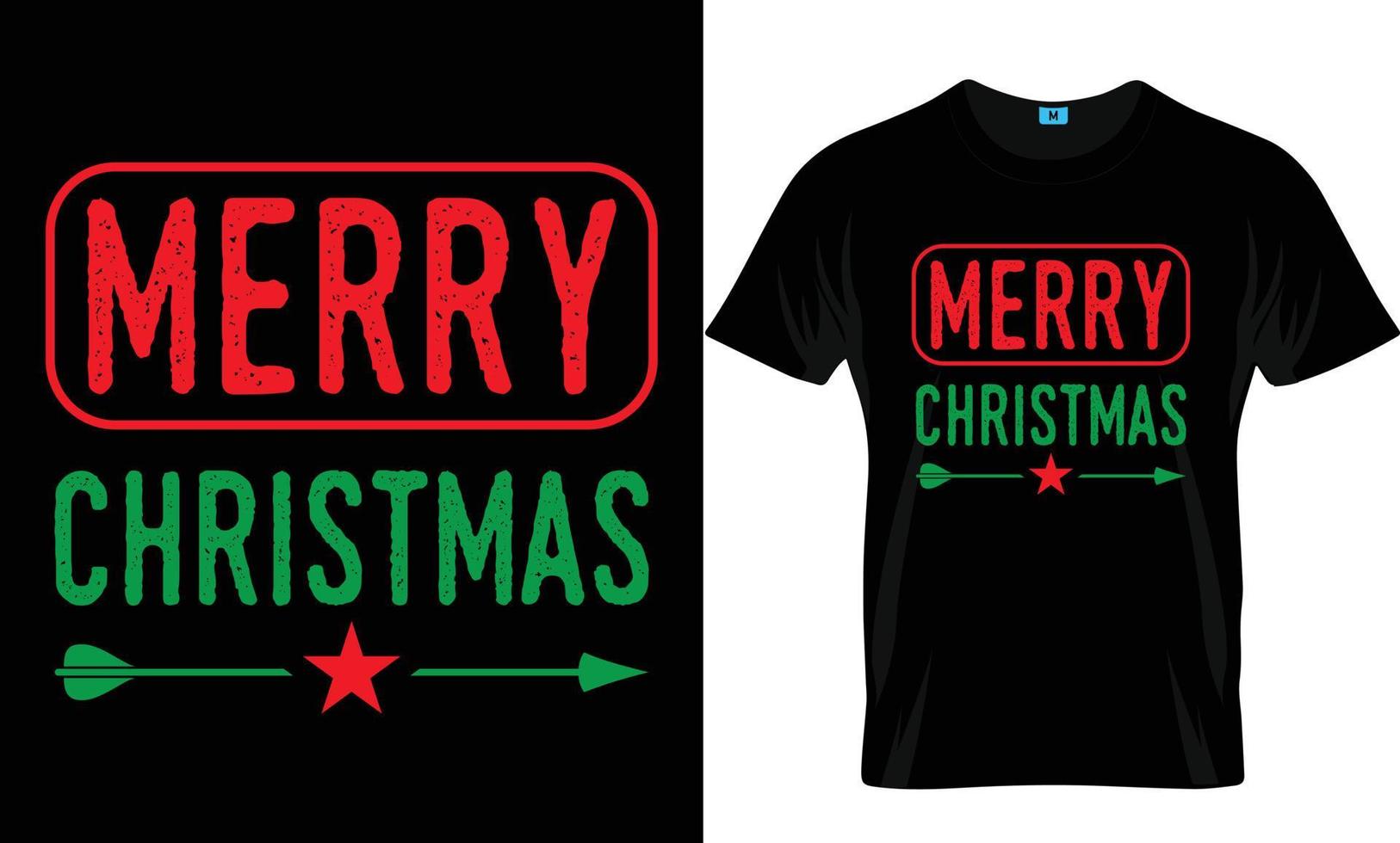 Christmas T-shirt Design vector