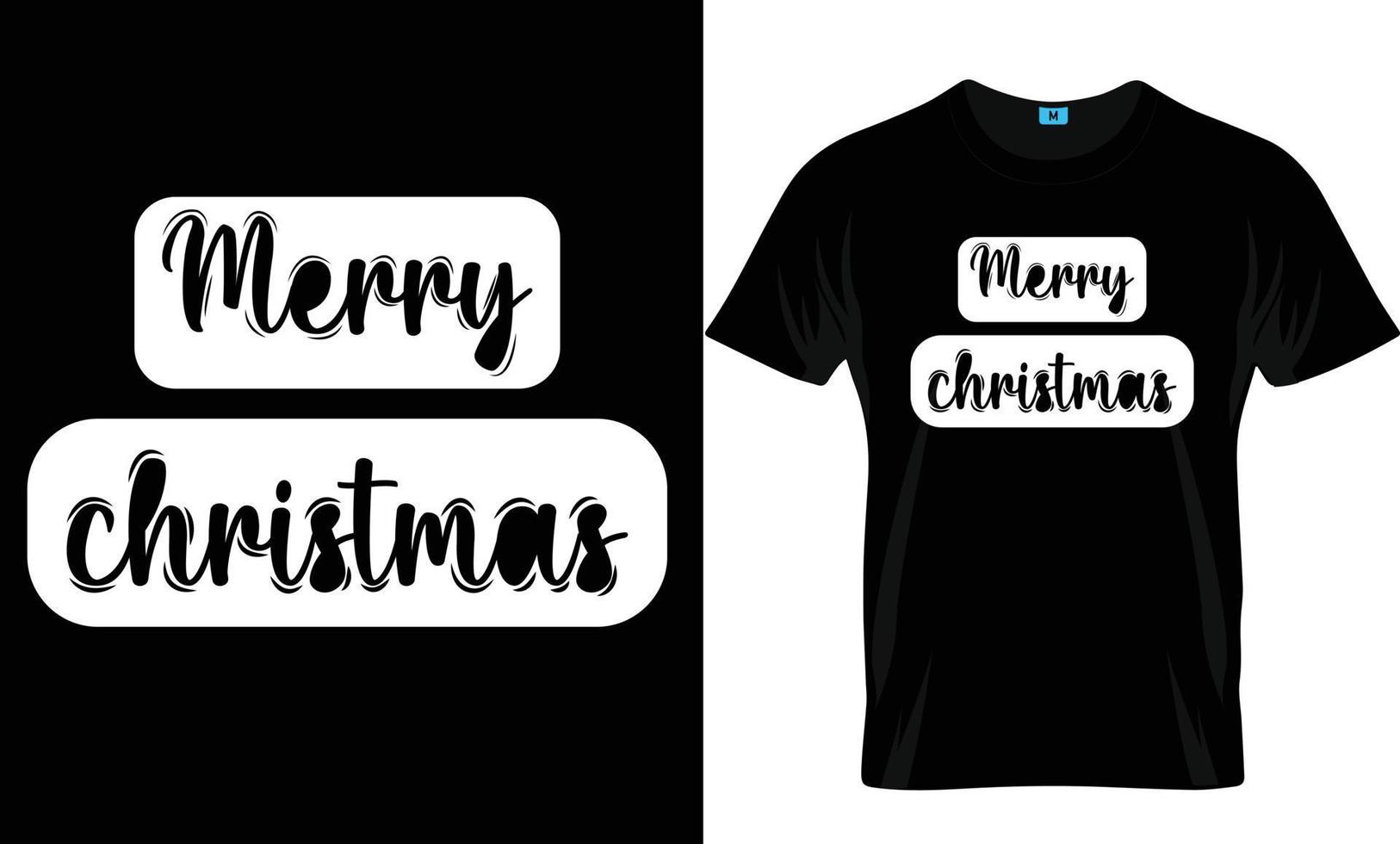 Christmas T-shirt Design vector