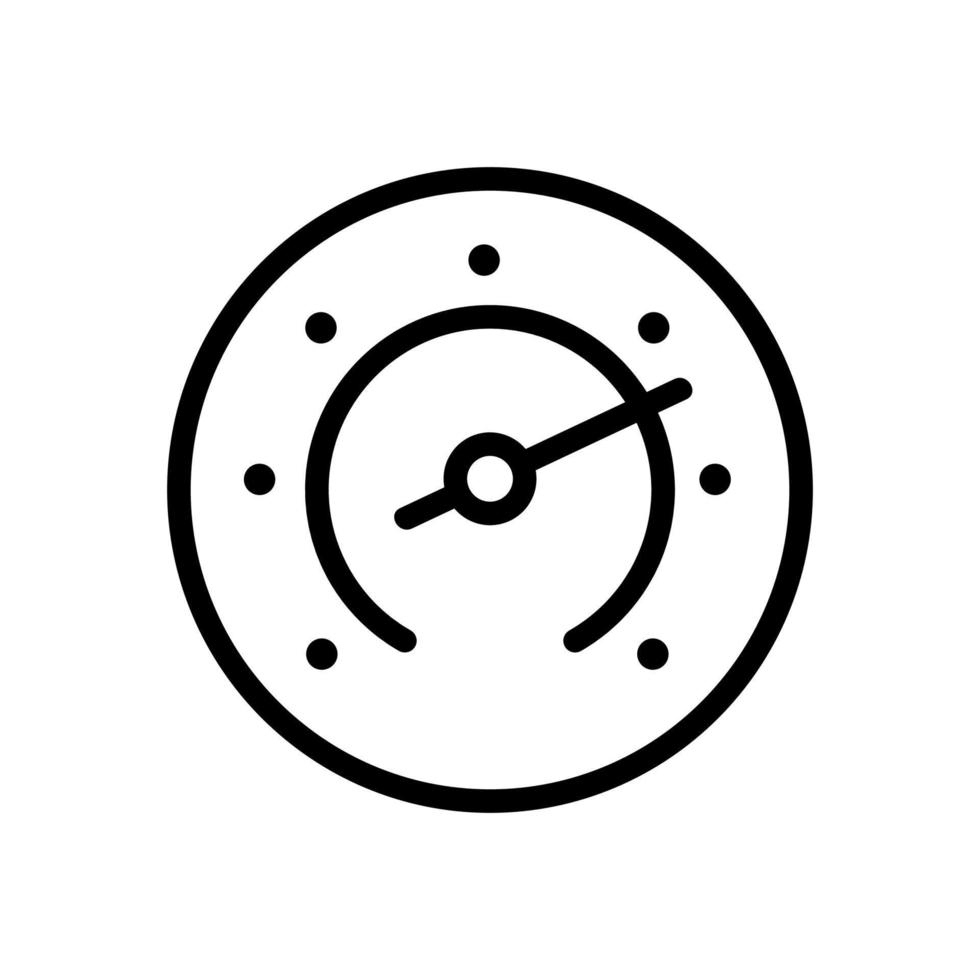 timing stopwatch icon vector outline illustration
