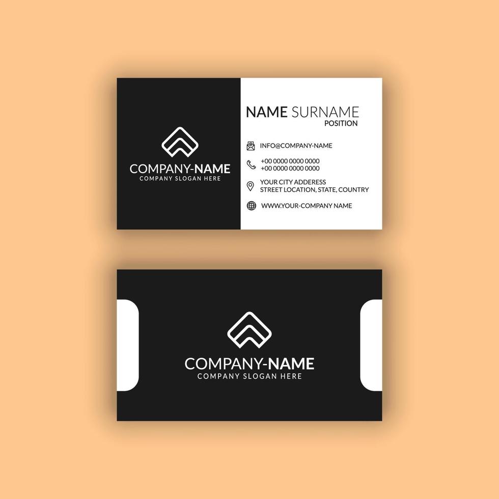 Creative modern Business Card vector