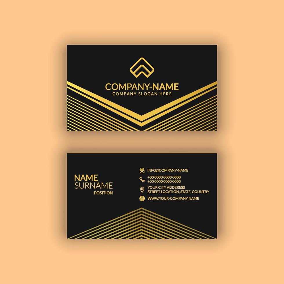 Creative modern Business Card vector