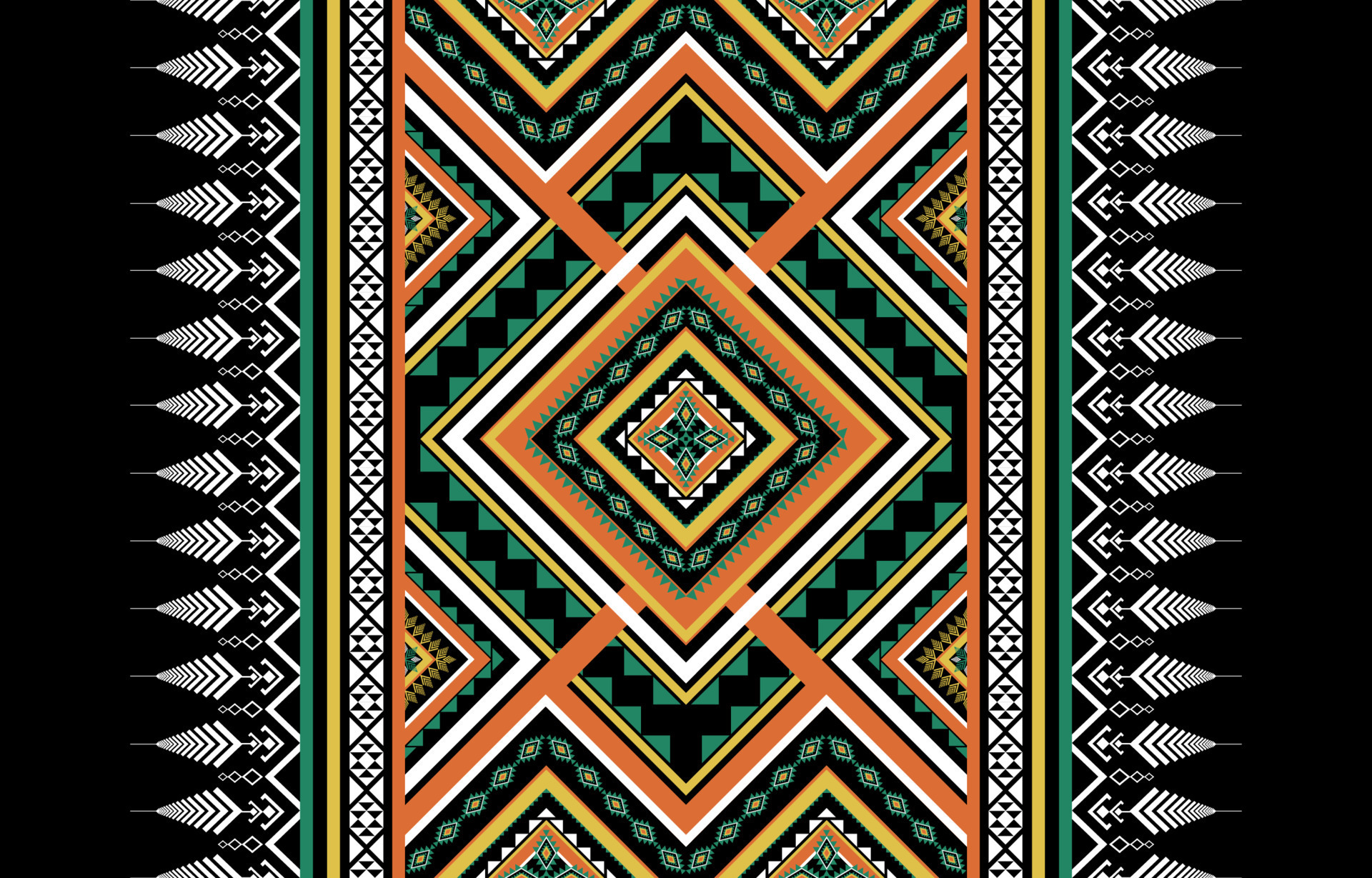 Geometric ethnic pattern tribal traditional. Aztec style. design for