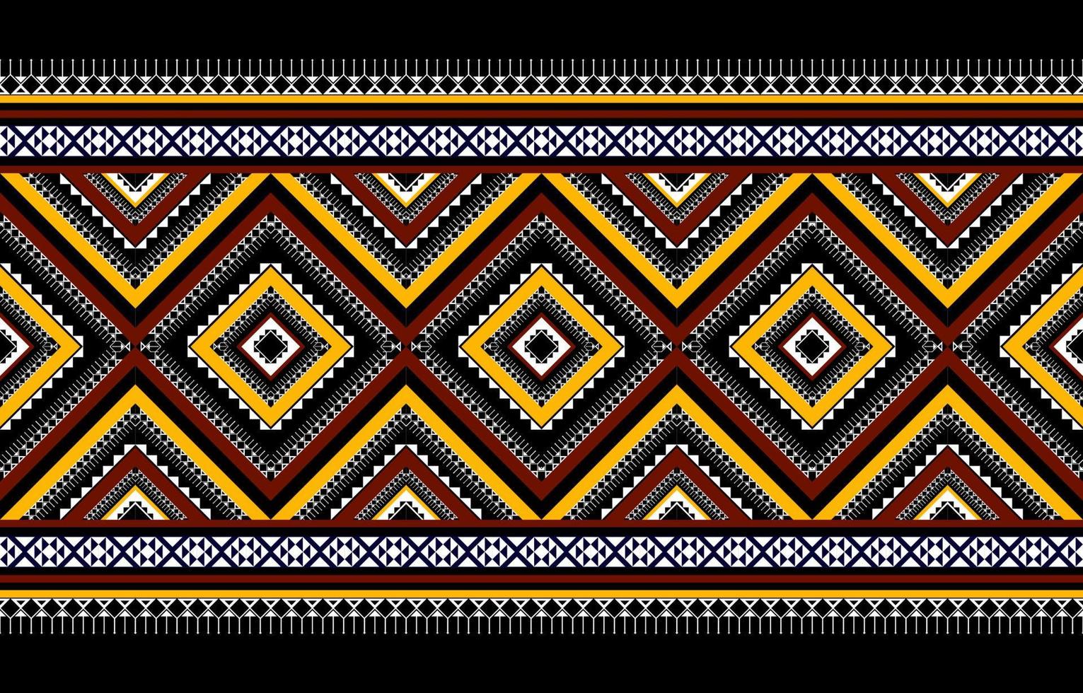 Geometric ethnic pattern tribal traditional. design for background, illustration, wallpaper, fabric, texture, batik, carpet, clothing, embroidery vector
