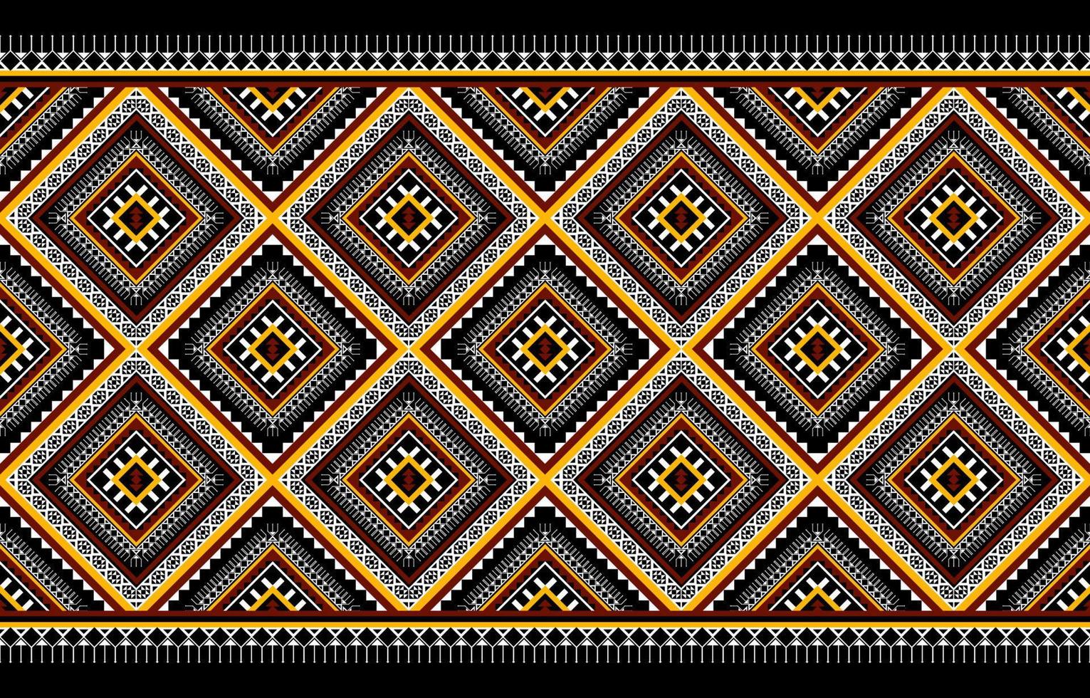 Ethnic seamless pattern tribal traditional. Aztec style. Design for background, illustration, wallpaper, fabric, texture, batik, carpet, clothing, embroidery vector