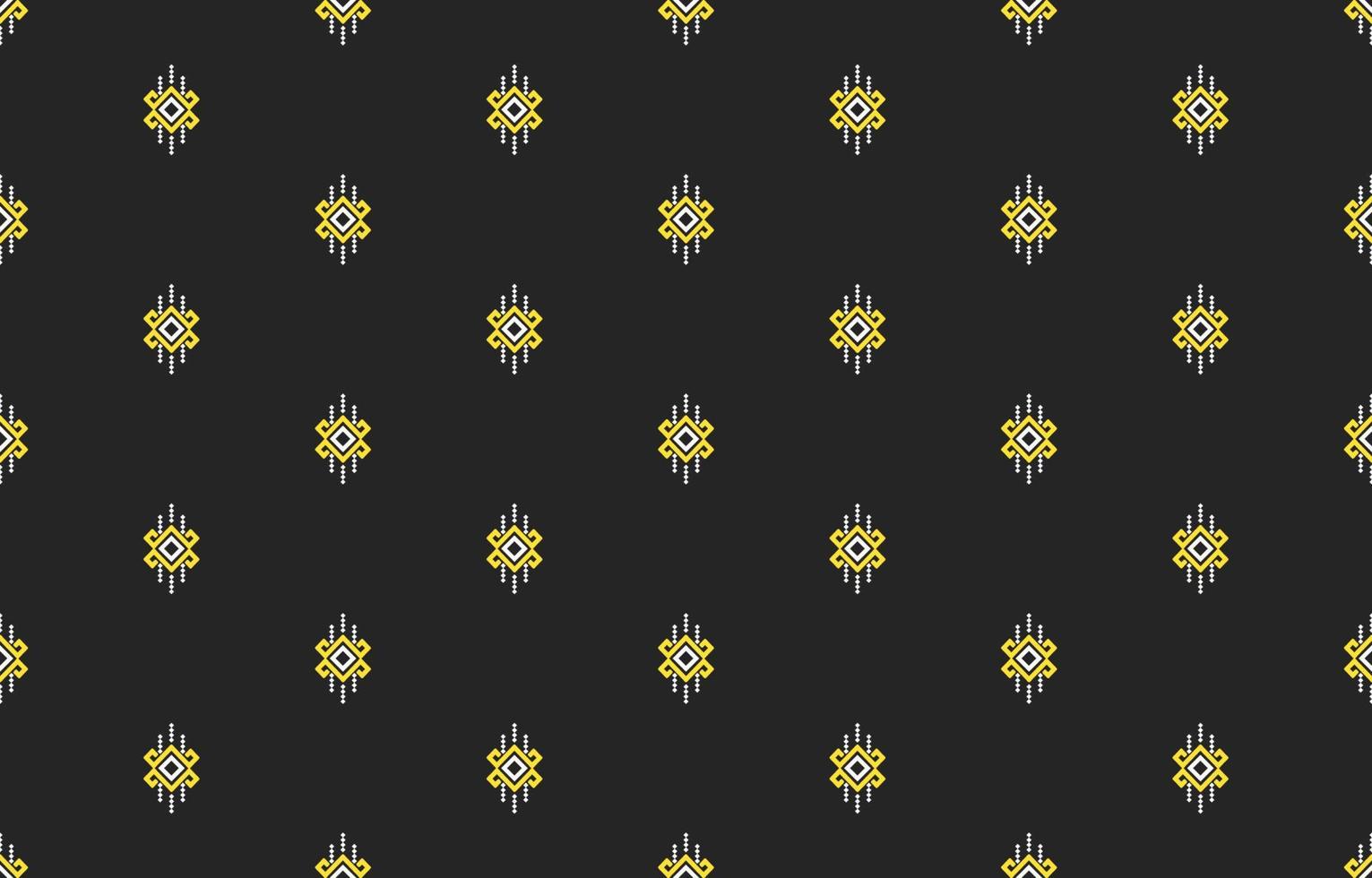Geometric ethnic seamless pattern traditional design for background, illustration, wallpaper, fabric, clothing, batik, carpet, wrapping, embroidery vector