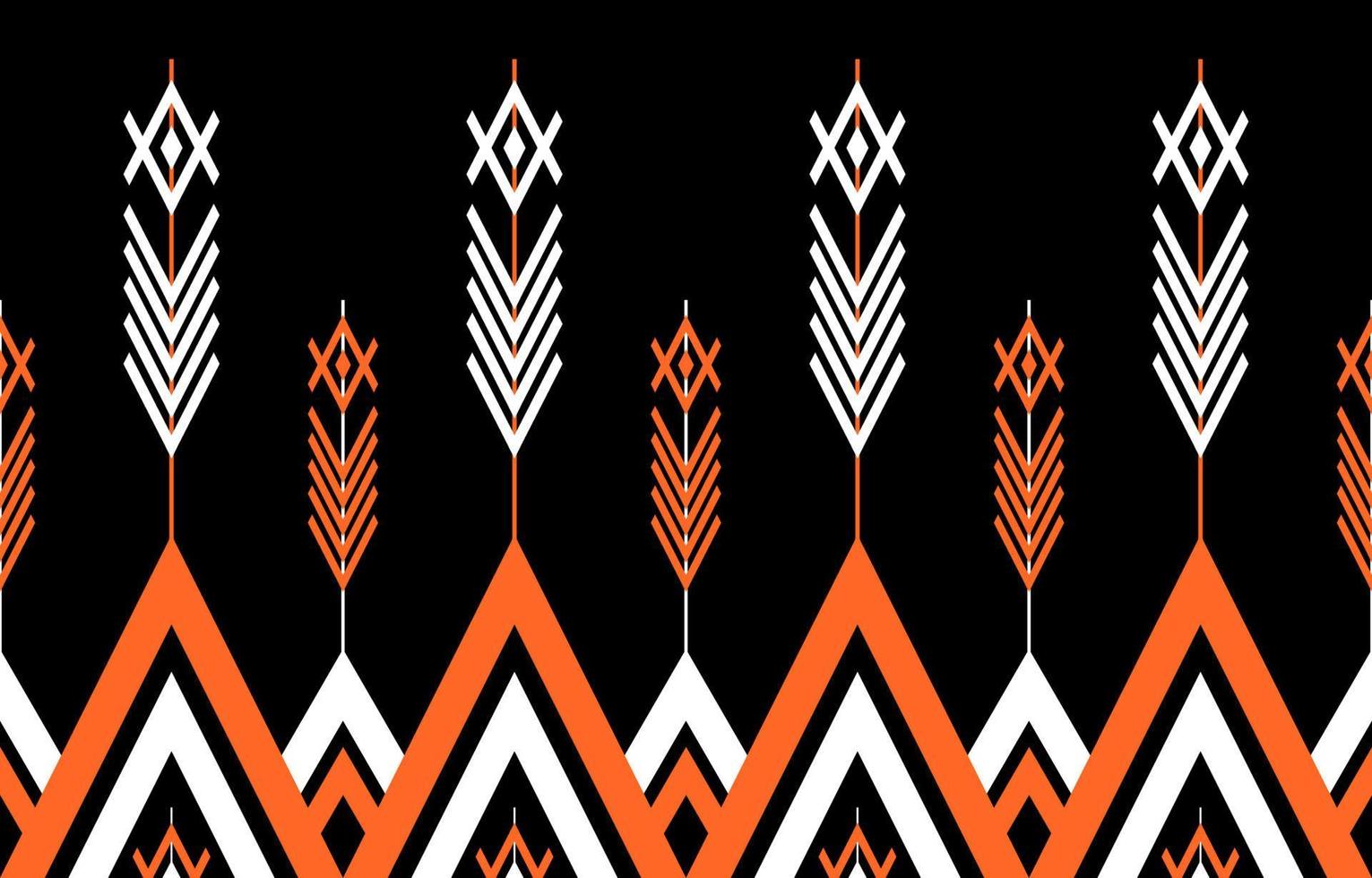 Geometric ethnic seamless pattern. Traditional tribal style. Design for background,illustration,texture,fabric,wallpaper,carpet,clothing,embroidery. vector
