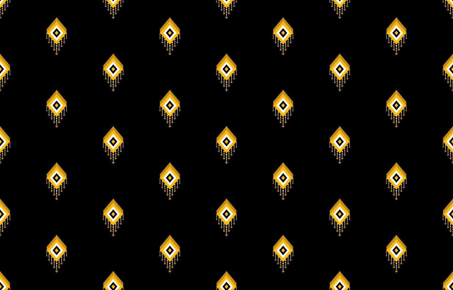 Geometric ethnic seamless pattern traditional design for background, illustration, wallpaper, fabric, clothing, batik, carpet, wrapping, embroidery vector