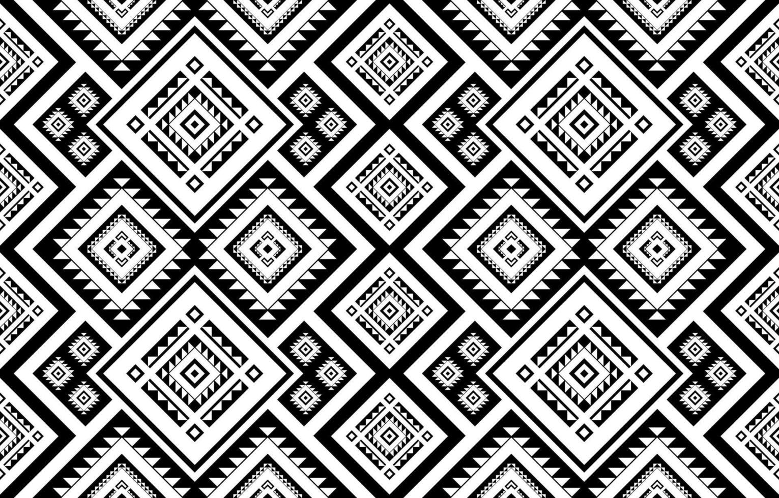 patrón geométrico étnico sin costuras. estilo tribal tradicional. diseño para fondo, ilustración, textura, tela, papel tapiz, ropa, alfombra, batik, bordado vector