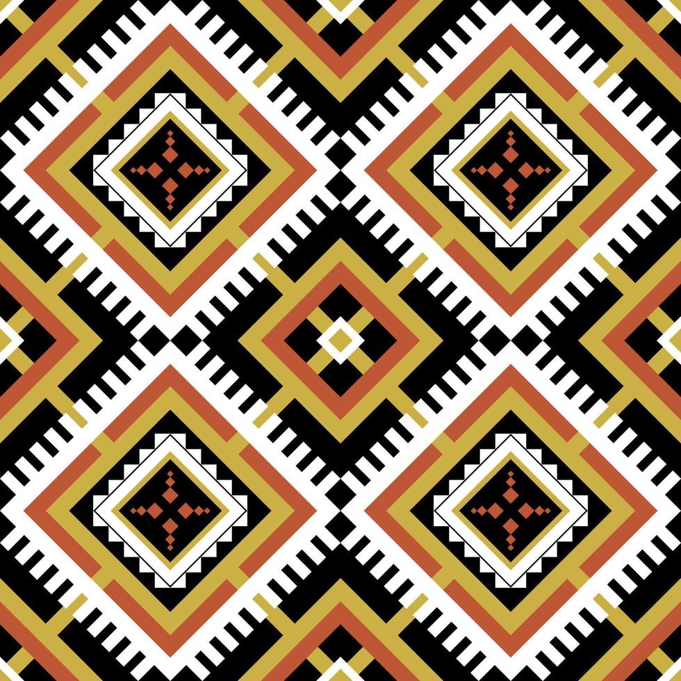 geometric ethnic seamless pattern. Traditional tribal style. Design for background,illustration,texture,fabric,batik,wallpaper,carpet,clothing,embroidery. vector