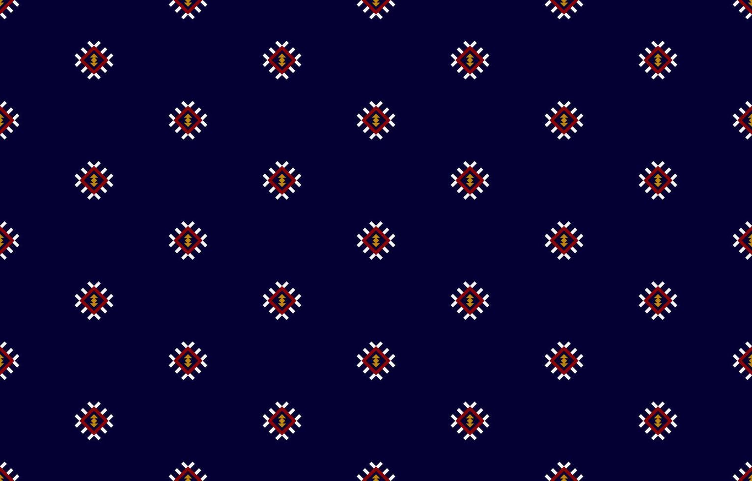 Geometric ethnic seamless pattern traditional design for background, illustration, wallpaper, fabric, clothing, batik, carpet, wrapping, embroidery vector