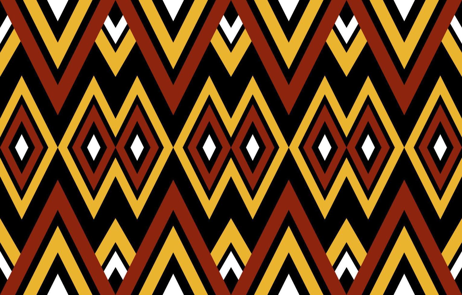 Geometric ethnic seamless pattern. Traditional tribal style. Design for background,illustration,texture,fabric,wallpaper,scarf,carpet,clothing,wrapping,embroidery. vector