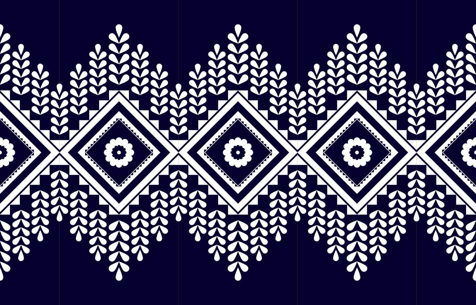 Ethnic seamless pattern. Flower decoration. Traditional tribal style. Design for background,illustration,texture,fabric,wallpaper,clothing,carpet,embroidery. vector